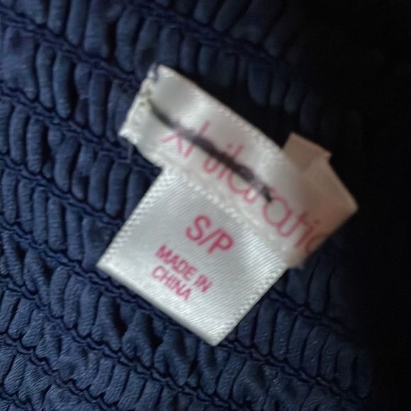 •XHILARATION• blue multi patterned flower dress in size small - Picture 4 of 8